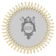Gold Pearl Jubilee 5" Round Frame by Olivia Riegel