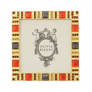 Capri 3.5" x 3.5" Multicolor Photo Frame by Olivia Riegel