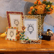 Capri 3.5" x 3.5" Multicolor Photo Frame by Olivia Riegel