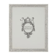 Silver Classic Crystal Pavé Photo Frame by Olivia Riegel