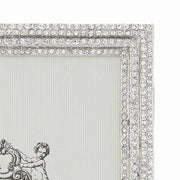 Silver Classic Crystal Pavé Photo Frame by Olivia Riegel