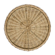 Juliska Provence Rattan Cake Stand, Whitewash, 13.75"