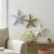 Ceramic Starfish Wall & Table Decorative Object, Blue by Abbiamo Tutto