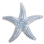 Ceramic Starfish Wall & Table Decorative Object, Blue by Abbiamo Tutto