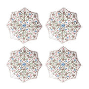 Juliska Villa Seville Scalloped Side/Cocktail Plate Set of 4, Chambray, 7"