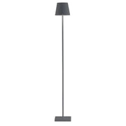 Poldina Large Portable LED Floor Lamp by Zafferano Zafferano Dark Grey 