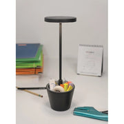 Poldina Upside Down Portable LED Table Lamp by Zafferano Zafferano 