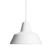 Workshop W3 Pendant Suspension Lamp, 13.7" by A. Wedel-Madsen for Made by Hand Lighting Made by Hand White 