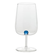 Bilia Water or Wine Glass, Cobalt Blue, 12.8 oz., set of 6 by Zafferano Zafferano 