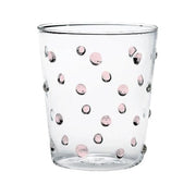 Party Glass Tumbler, Pink, 15.2 oz., Set of 6 by Zafferano Zafferano 