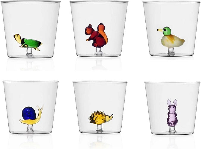 Ichendorf Milano Animal Farm Glass Tumbler - Thumbnail 3