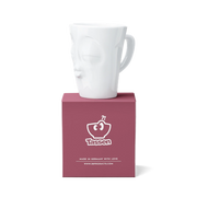 Kissing Face Porcelain Mug With Handle