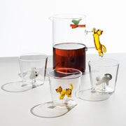 Ichendorf Milano Tabby Cat Glass Box, Stretching Cat