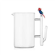 Ichendorf Milano Talking Trees Jug Red/Blue Cockatoo, 50.7 oz