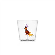 Ichendorf Milano Talking Trees Bird Glass Tumbler, 10.1 oz.