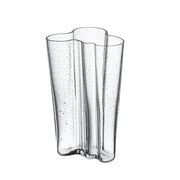 Alvar Aalto Collection Bubble Glass Aalto Vase, Clear, 7.9" by Iittala