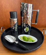 Mary Jurek: Tundra Stainless Steel Ice Scoop with Black Resin Handle