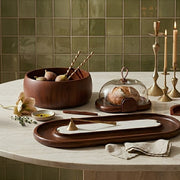 Talo Serving Board, Walnut Finish