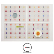 Chilewich: Sampler Woven Vinyl Placemats, 14" x 19", Set of 4 Placemat Chilewich 