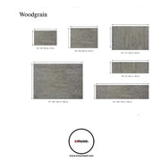 Woodgrain Umber Woven Vinyl Floor Mat by Chilewich Rug Chilewich 