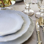 Merletto White Scalloped Salad Plate, 8" by Arte Italica Dinnerware Arte Italica 