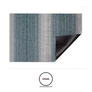 Fade Shag Indoor/Outdoor Vinyl Floor Mat by Chilewich Doormat Chilewich 18" x 28" Doormat Lagoon Blue 