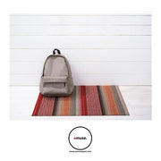Pop Stripe Shag Indoor/Outdoor Vinyl Floor Mat by Chilewich Doormat Chilewich 