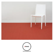 Arrow Woven Vinyl Floor Mat, Paprika Red by Chilewich Rugs Chilewich 
