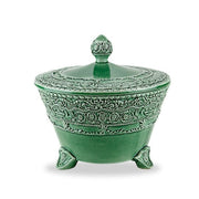Renaissance Green Covered Stemmed Bowl, 8" by Arte Italica Dinnerware Arte Italica 