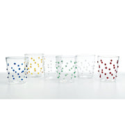 Party Glass Tumbler, White, 15.2 oz., Set of 6 by Zafferano Zafferano 
