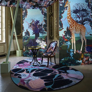 Kaoscope Cendre 6' 7" x 9' 10" Rectangular Rug by Christian Lacroix for Designers Guild Rugs Designers Guild 