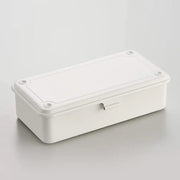 T-190 Stackable Steel Storage Box, 8" by Toyo Japan Toyo Japan White 