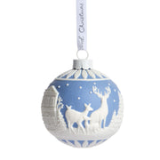 Deer Bauble Christmas Ornament by Wedgwood Christmas Wedgwood 