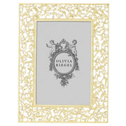 Eleanor Gold Photo Frame by Olivia Riegel Picture Frames Olivia Riegel 4" x 6" 