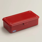 T-190 Stackable Steel Storage Box, 8" by Toyo Japan Toyo Japan Red 