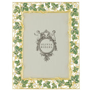 Ivy Gold and Enamel Photo Frame by Olivia Riegel Picture Frames Olivia Riegel 5" x 7" 
