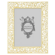 Eleanor Gold Photo Frame by Olivia Riegel Picture Frames Olivia Riegel 5" x 7" 