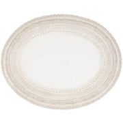 Finezza Cream Medium Oval Tray or Plate, 13.5" x 10" by Arte Italica Dinnerware Arte Italica 