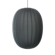 Knit-Wit 65 Pendant Suspension Lamp, 33.8" by ISKOS-BERLIN for Made by Hand Lighting Made by Hand Black 
