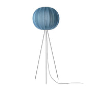 Knit-Wit 60 Pendant Floor Lamp, 68.8" by ISKOS-BERLIN for Made by Hand Lighting Made by Hand Blue Stone 