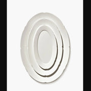 Silhouette Oval Plate, Set of 4 by Sergio Herman for Serax