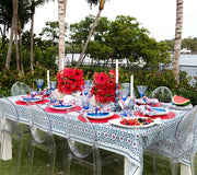 Majorelle Tablecloth 126" x 58" by Kim Seybert