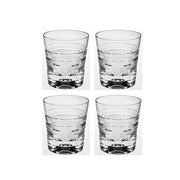 Vinyl Set of 4 Old Fashioned Glass Gift Set by Vista Alegre