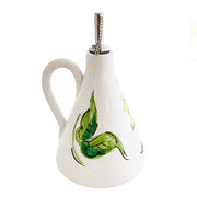 Sunflower Olive Oil Ceramic Cruet with Handle, 7.5" by Abbiamo Tutto