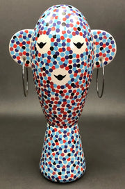 Vaso Viso Cartier Foundation Limited Edition Vase by Alessandro Mendini for Alessi