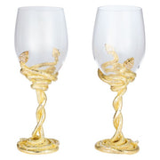 Serpentina Wine Glass, 12 oz., Set of 2 by Olivia Riegel