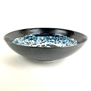 Wabi Sabi Blue Collection Large Serving Bowl, 12" by Michael Wainwright