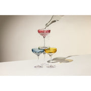 Mixology Color Coupe Glasses, Mixed Set of 4, 9oz. by Waterford