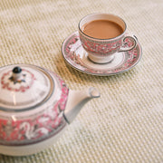 Florentine Fuchsia Teacup & Saucer by Wedgwood