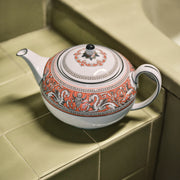 Florentine Salmon Teapot by Wedgwood